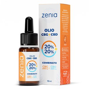 Olio CBG 20% + CBD 20% 10 ml