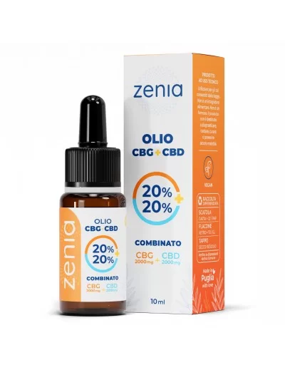 Olio CBG 20% + CBD 20% 10 ml