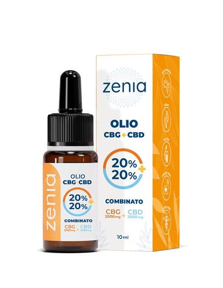 Olio CBG 10% + CBD 10% 10 ml