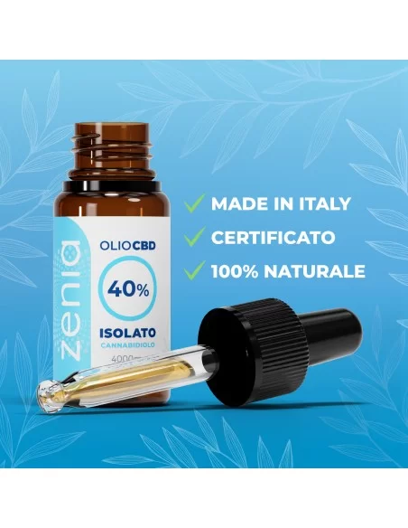 Olio CBD 40% isolato