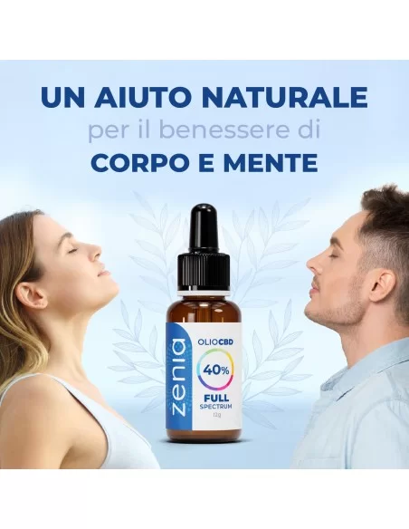 Olio CBD 40% secondaria