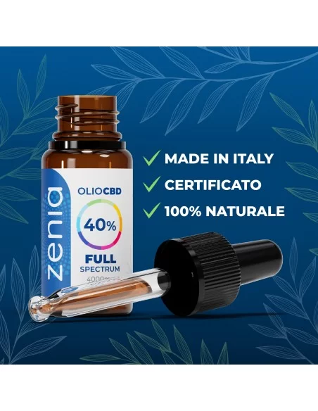 Olio CBD 40% secondaria